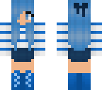 blue girl