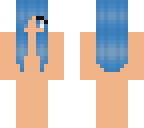 blue hair skin base