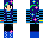 blue stripes