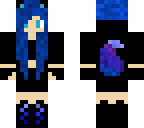 blue wolf girl