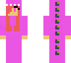 cute pink dino pj