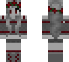halloween haunted girl skin