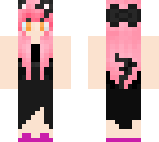 kawaiichan in black dress