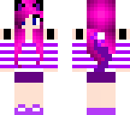 me with pink hair