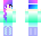 ombre  hair kawaii girl