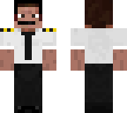 pilot with headphones and with microphone
