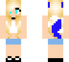 blonde wolf girl