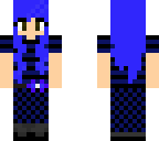 blue dress