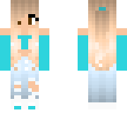 cute blue girl