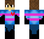 frisk with chara takeing over