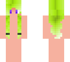 neon green hair