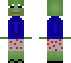 pepe with underpants and sandals