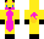 pink and yellow fox