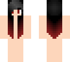 red base skin hair girl