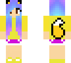 yellow fox girl
