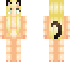 blonde cat girl base