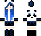 blue panda