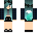 emo wolf girl
