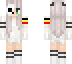 germany white girl skull