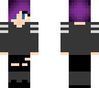 me with purple hiar