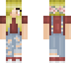 overalls with flower crown