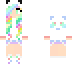 rainbow girl