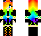 rainbow girl