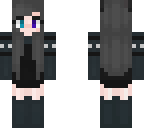 black hair