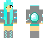 blue girl