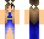 blue girl