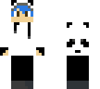 blue panda