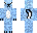 blue wolf howlllll