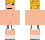 boy in underwear