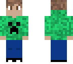 kid with creeper sweater