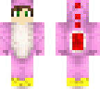 pink yoshi onesie
