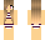 plum bikini girl