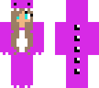 purple half dino