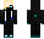 black blue cupcake