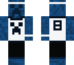 blue basketball creeper