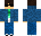 blue business boy