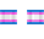 blue pink white pink blue