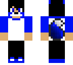 blue wolf boy