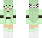 cute leaf girl