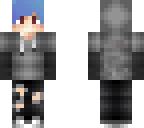 light blue to blue