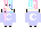 pastel goth moon
