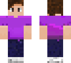 purple shirt boy