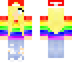 rainbow girl