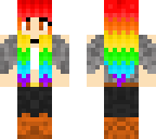 rainbow girl