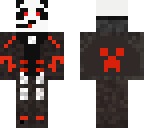 red 3d panda