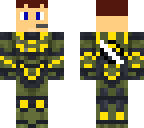 yellow team spartan without helmet
